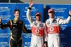 Foto zur News: Melbourne: McLaren vor Grosjean und Schumacher