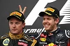 Foto zur News: Bahrain: Vettel siegt vor Lotus-Duo