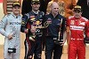 Foto zur News: Prozession in Monaco: Webber gewinnt vor Rosberg