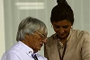 Foto zur News: Ecclestone: Keine Traumhochzeit für Fabiana