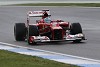 Foto zur News: Ferrari trotz Regens zufrieden: Positiver Auftakt