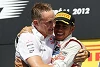 Foto zur News: Whitmarsh und der Hamilton-Vertrag: Nur keine Panik ...