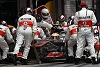 Foto zur News: McLarens Boxenstopps: Zwei-Sekunden-Marke soll fallen