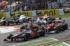 Foto zur News: Monza: Hamilton siegt, Perez macht die Show
