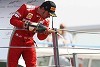 Foto zur News: Ferrari: Mit dem Telefon auf das Monza-Podium