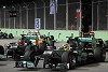Foto zur News: Mercedes: Rosberg punktet, Schumacher rätselt