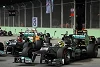 Foto zur News: Mercedes: Rosberg punktet, Schumacher rätselt