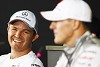Foto zur News: Rosberg: Kein Mitleid mit "Schumi", Vorfreude auf Hamilton
