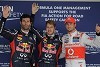 Foto zur News: Red Bull in Reihe eins: Vettel in Suzuka vor Webber