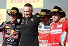 Foto zur News: &quot;Cowboy&quot; Hamilton verdirbt Vettel die WM-Party