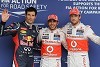 Foto zur News: Vorteil Vettel: Hamilton in Sao Paulo auf Pole-Position