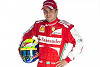Foto zur News: Massa und der neue Ferrari: Immerhin sind Räder dran...