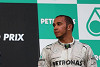Foto zur News: Mercedes: Hamilton ist das Podest fast peinlich