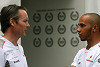Foto zur News: Hamilton: &quot;Michael hat mich aus McLaren-Box geworfen&quot;