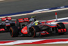 Foto zur News: McLaren: Perez etwas zu hart zu Button