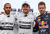 Foto zur News: Monaco: Mercedes erobert die erste Startreihe