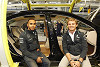 Foto zur News: Silberpfeil-Piloten besuchen Produktion im Werk Sindelfingen