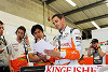 Foto zur News: Ziel Platz fünf: Sutils Fehdehandschuh landet bei McLaren