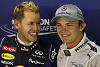 Foto zur News: Singapur: Rosberg lässt Polesetter Vettel zittern