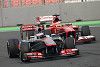 Foto zur News: Dank &quot;falscher&quot; Strategie: Alonso zerstört Buttons Rennen