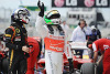 Foto zur News: McLaren: Perez jubelt - Button rätselt