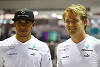 Foto zur News: Rosberg #AND# Hamilton danken dem &quot;großartigen Chef&quot; Brawn