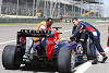 Foto zur News: Rückschlag für Red Bull: Vettel kriegt keine Runde hin