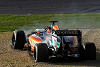 Foto zur News: Abflug schnell vergessen: Force India freut positiver Tag
