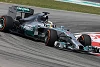 Foto zur News: Erstes Training in Sepang: Mercedes wieder voran