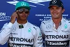 Foto zur News: Rosberg #AND# Hamilton: Schluss mit Friede, Freude,