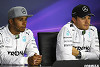 Foto zur News: Hamilton #AND# Rosberg: Wer schaut von wem ab?