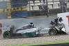 Foto zur News: Hamilton: Physiotherapie nach Hockenheim-Crash