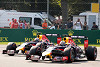 Foto zur News: Vettel unterliegt Ricciardo erneut: Die Taktik war's...
