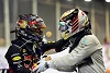 Foto zur News: Vettel ohne Chance: Hamilton gewinnt in Singapur