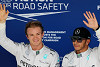 Foto zur News: Pole mit Psycho-Hieb: Rosberg foppt Hamilton doppelt