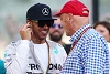 Foto zur News: Hamilton und der Mercedes-Titel: Lauda hat geliefert