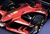 Foto zur News: Ferraris Design-Studie hat es Sebastian Vettel angetan