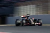 Foto zur News: Formel-1-Tests 2015 Barcelona: Lotus bellt, Mercedes beißt