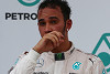 Foto zur News: Weltmeister Lewis Hamilton tritt US-Präsidenten auf den Fuß