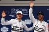 Foto zur News: Mercedes süß-sauer: Hamilton lobt, Rosberg kritisiert Team