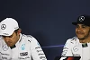 Foto zur News: Hamilton kritisiert Rosberg: Nicht genug probiert