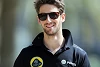 Foto zur News: Romain Grosjean: Babyalarm und Sieg in Barcelona?