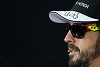 Foto zur News: Mit Sonnenbrille in PK: Augenentzündung bei Fernando Alonso