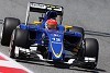 Foto zur News: Enttäuschung bei Sauber nach dem Qualifying in Barcelona
