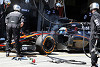 Foto zur News: Ziel verfehlt: McLaren findet Abreißvisier in Alonsos