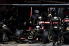 Foto zur News: Lotus-Boxencrew nach Barcelona-Schrecksekunde wohlauf