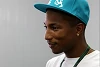 Foto zur News: Pharrell Williams wird Marketingpartner von Lotus in Formel