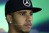 Foto zur News: Nase voll von Fragen: Hamilton beschweigt Senna-Zwischenfall