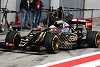 Foto zur News: Feuchte Testfahrten in Spielberg: Lotus pokert lieber