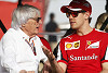 Foto zur News: Vettel: Clevere Retourkutsche zu Ecclestones Äußerungen